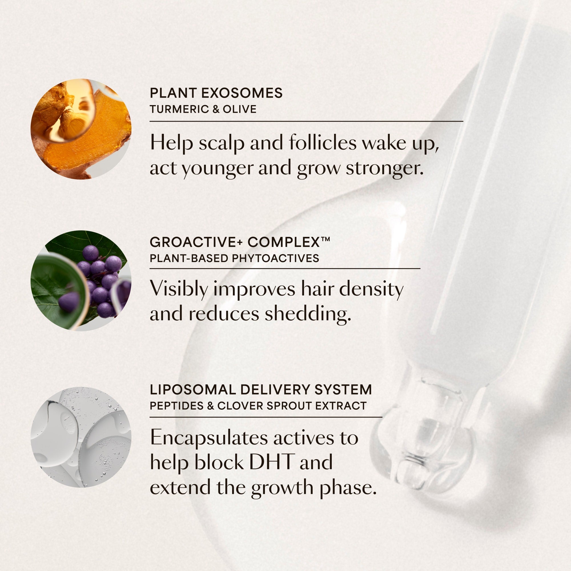 GRO+ Advanced — Sérum Croissance & Densité