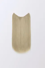 Blonde Centré Clair Lisse