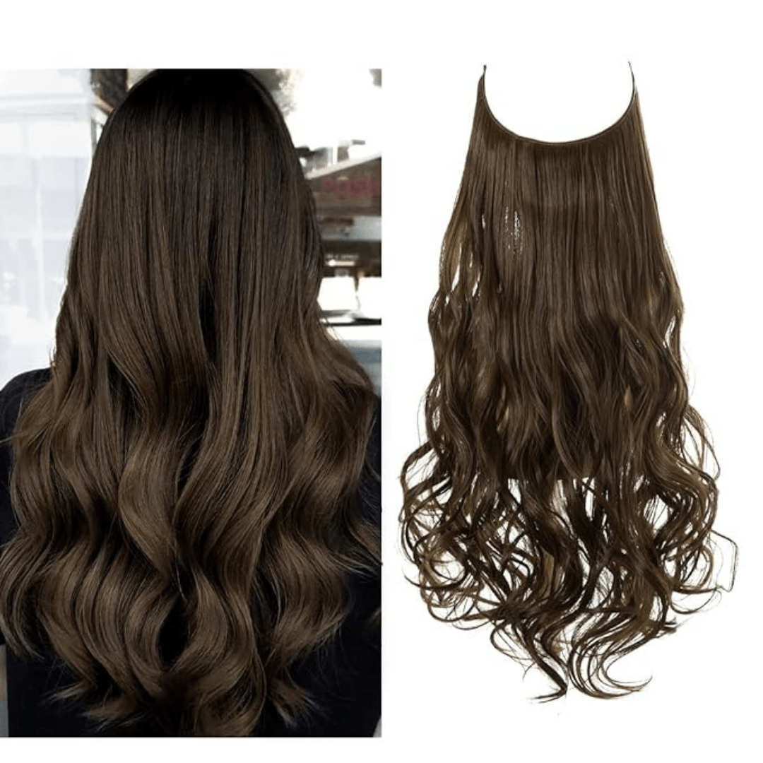Walnut Brown Wavy (22 Inch)
