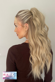 Queue de Cheval Ondulée Instantanée - Pince Clip, 30s & Volume Bohème